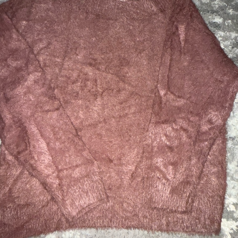 Shoe Dazzle Women's Soft Knit Sweater - Mauve